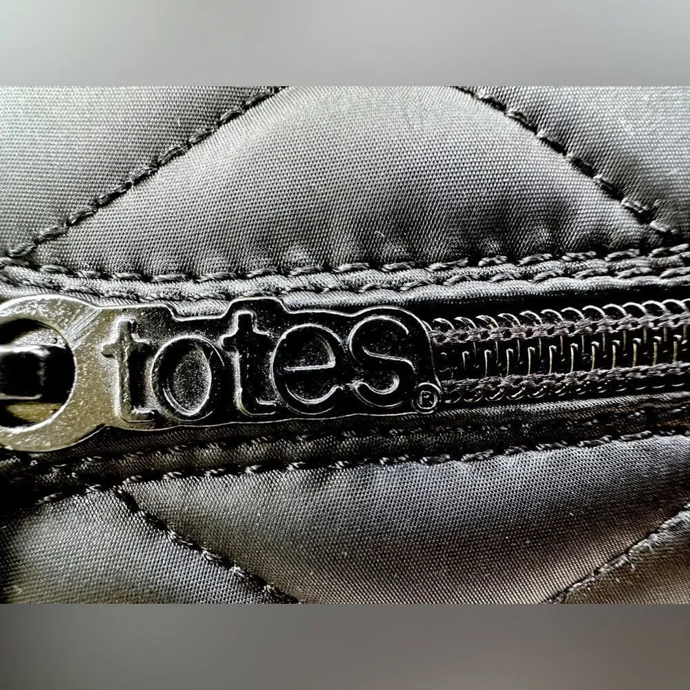 TOTES➕Quilted Fur Lined Water-Resistant Snow Rain Winter Boots Size 6